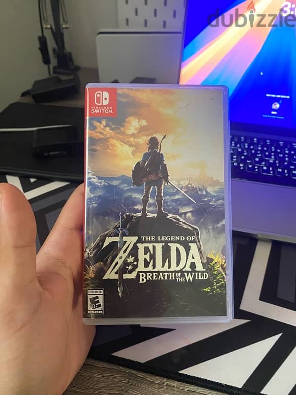 Legends of Zelda breath of the wild botw 0