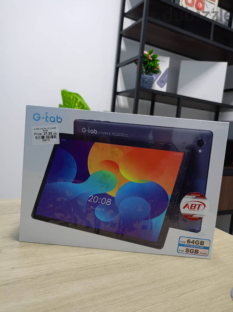 G-TAB C10 PRO 10 Inch 4+4 GB RAM 64GB Storage (Brand New) 0