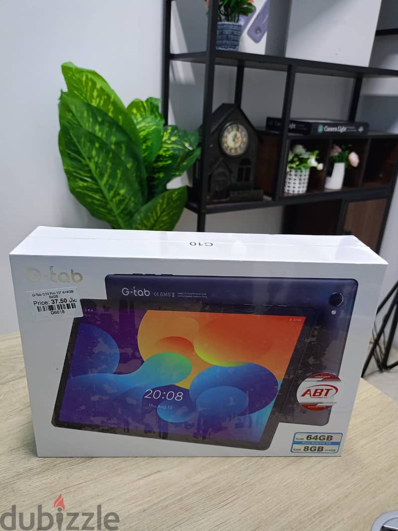 G-TAB C10 PRO 10 Inch 4+4 GB RAM 64GB Storage (Brand New) 1