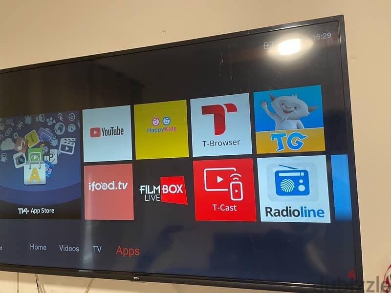 TLC tv 50 inch 4k smart tv تلفاز سمارت 3