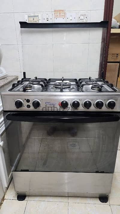 Super General 5 Burner Cooker and Oven