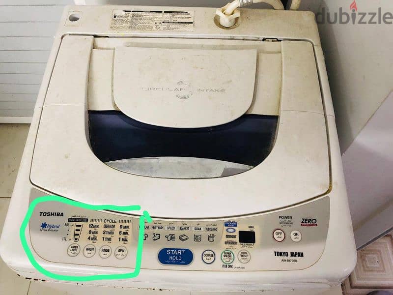 Full automatic washing machine 35 OMR 1