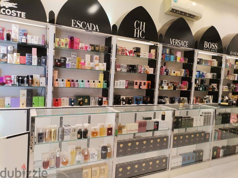 perfume shop decor for sell 0