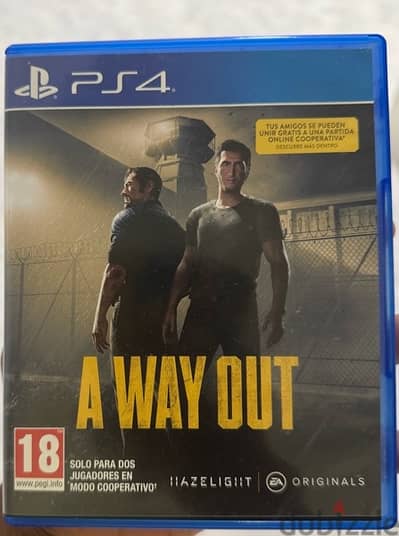 A WAY OUT PS4 GAME