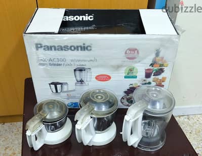 Panasonic 1000W 6 IN 1 (Wet & Dry) Mixer Grander / Blender at RO 16