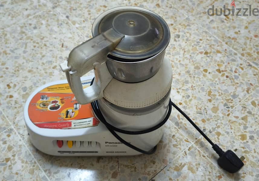 Panasonic 1000W 6 IN 1 (Wet & Dry) Mixer Grander / Blender at RO 16 3