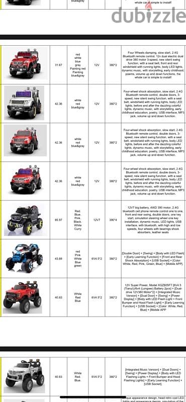 Electric Sports Toy Cars 1