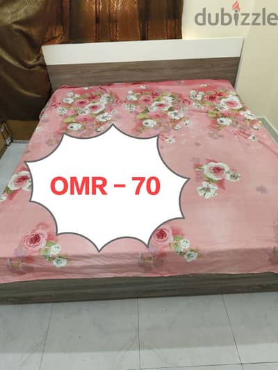 Sale of King sized bed with mattress