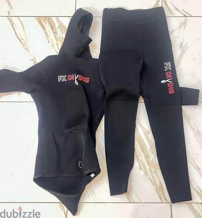 Freediving suit size M thickness 3mm