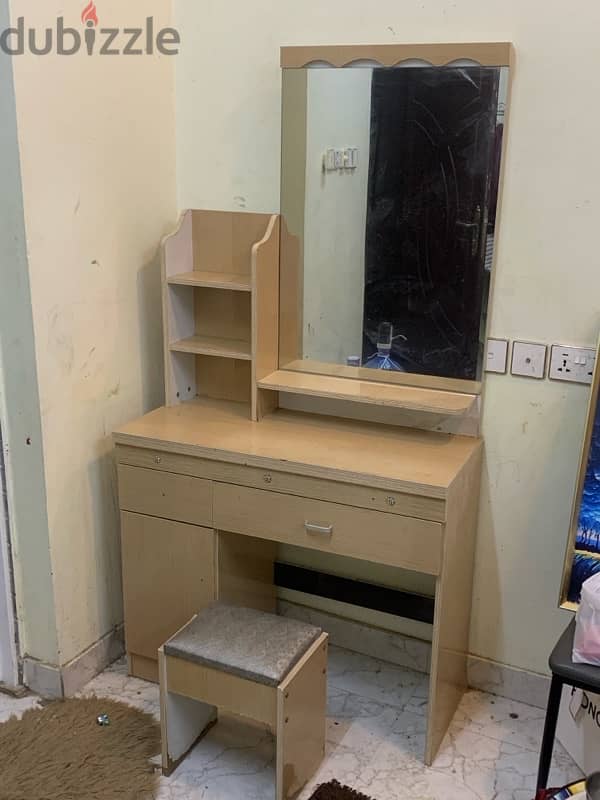 Complete Bedroom Furniture set,Bed ,Cupboard,Dressing Table etc 4