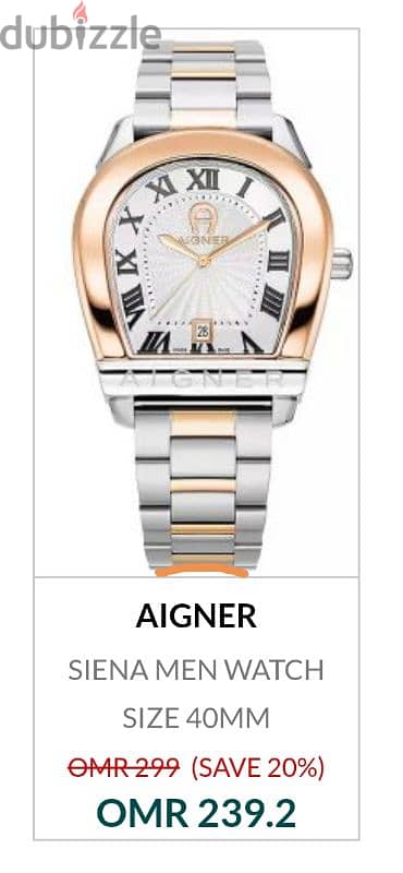 Aigner watch new bought from Oman 12