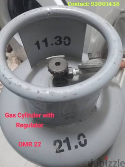 Gas Cylinder with Regulator