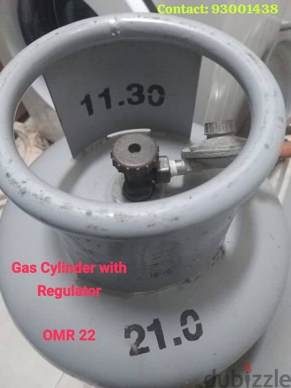 Gas Cylinder with Regulator 0