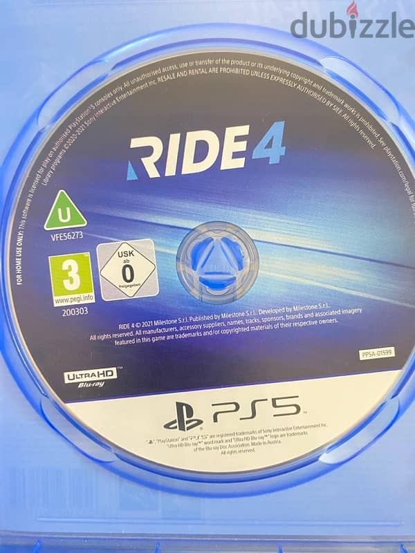 Ride 4 - PS 5 game Cd 2