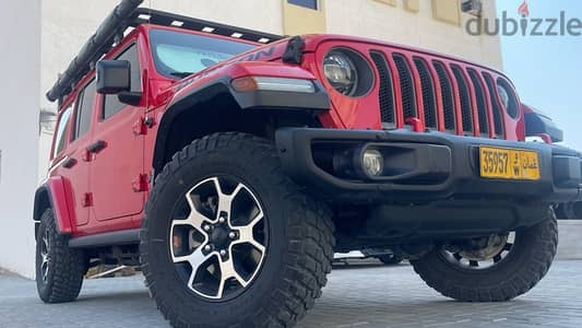 Jeep Wrangler RUBICON 2019 low milage جيب رانجلر روبيكون بحالة الوكالة