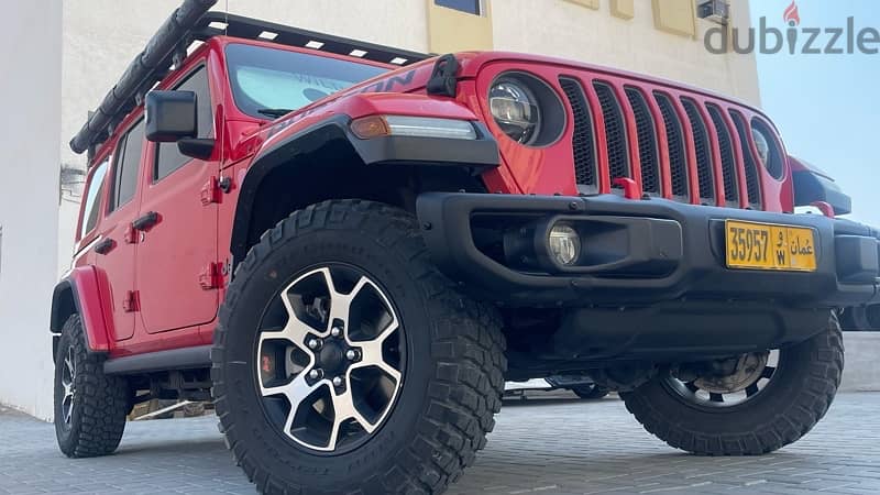 Jeep Wrangler RUBICON 2019 low milage جيب رانجلر روبيكون بحالة الوكالة 0