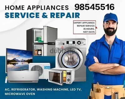 all types auto washing machine refrigerator Air conditioner repair