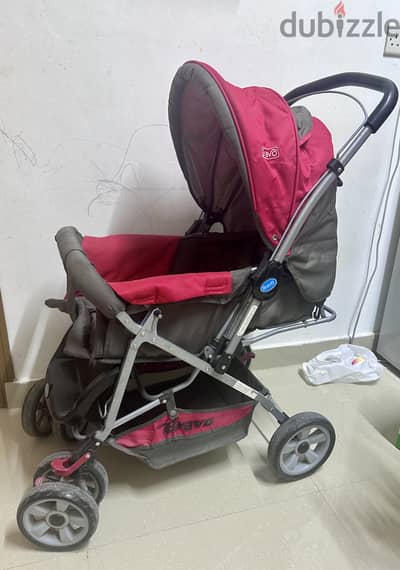 Baby stroller & Baby food seater