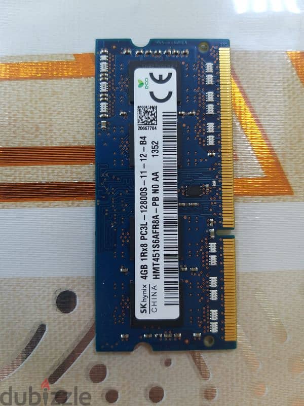 Ram 8gb ddr3 1