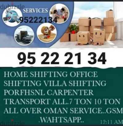 Muscat Mover carpenter House villa shifting professional sarvis