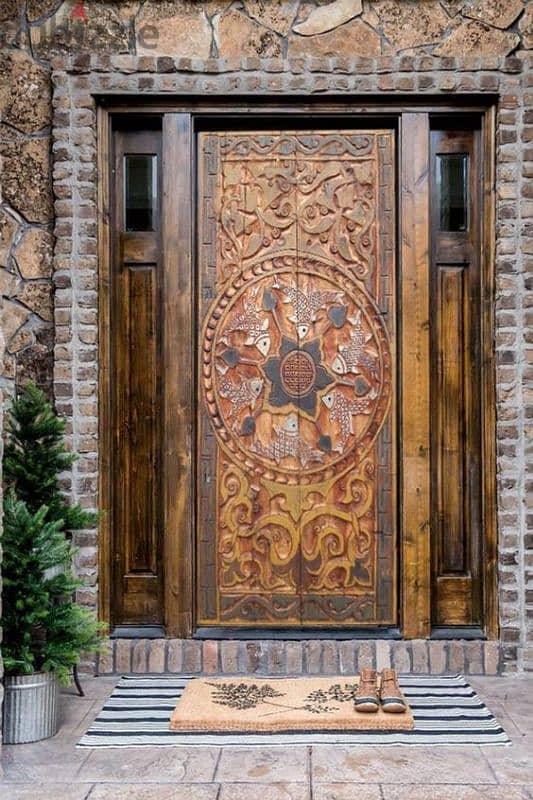 wood door's 6