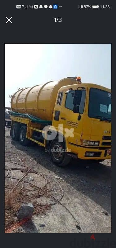 waste water tunker 5000 gailan only20 reyal