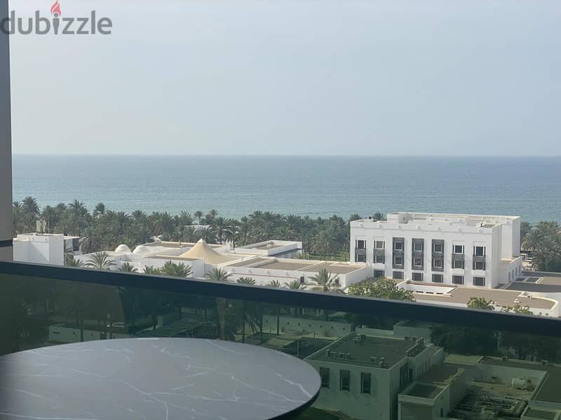 Furnished Apartment with Sea View شقة مفروشة بإطلالة بحرية في العذيبة 1