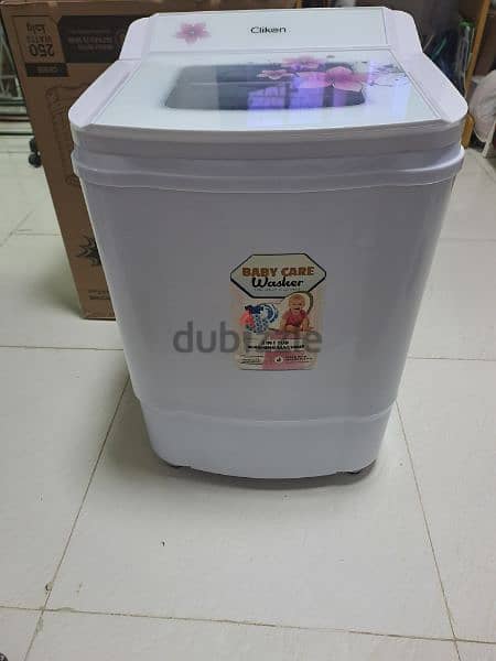 clickon 2 in 1 tub mini washing machine 1