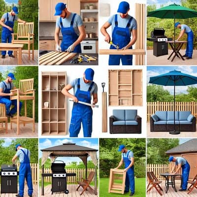 almost every type carpentry work and fix repair furniture