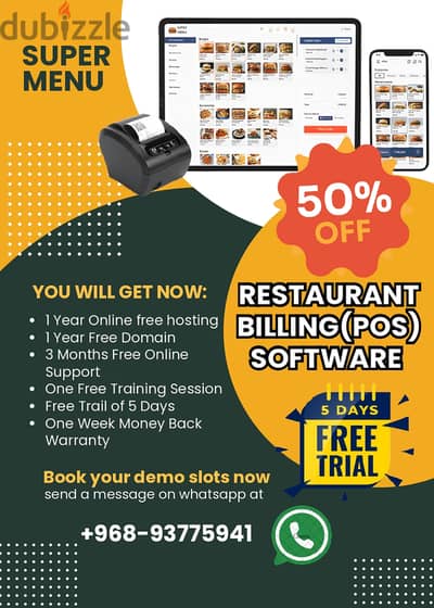 Advanced POS System for Restaurant