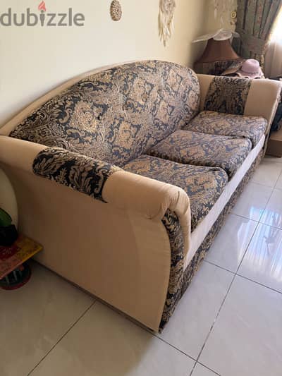 5 Seater Sofa Set (3+1+1) plus Center Table