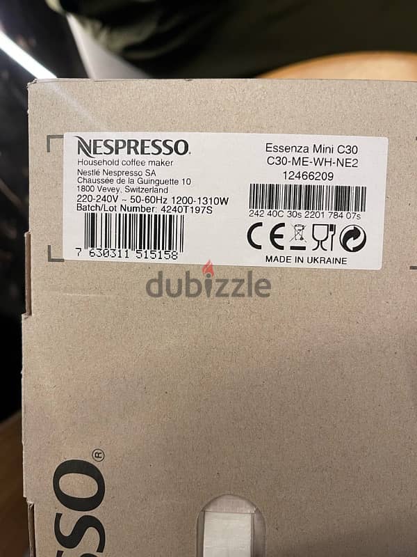 New Nespresso Machine Essenza Mini 4