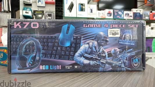 KR Karler Bass 4in1 Gaming Combo RGB Light