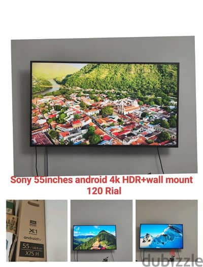 sony 55inch android wifi t. v