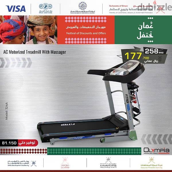 Olympia Festival of Discounts and Offers for Treadmills 3