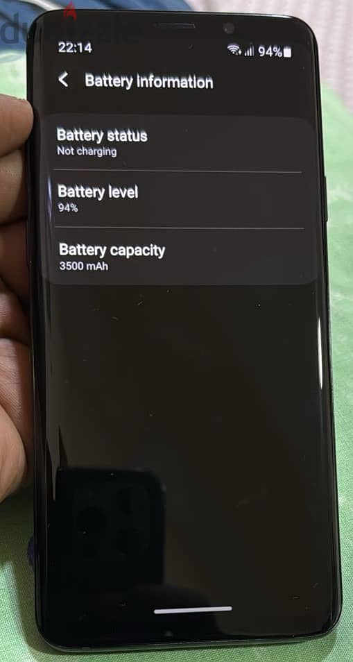 Samsung S9 Plus Galaxy S9+ 64 GB Black 4