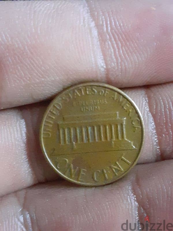 American 1 cent rare coin 1976 1