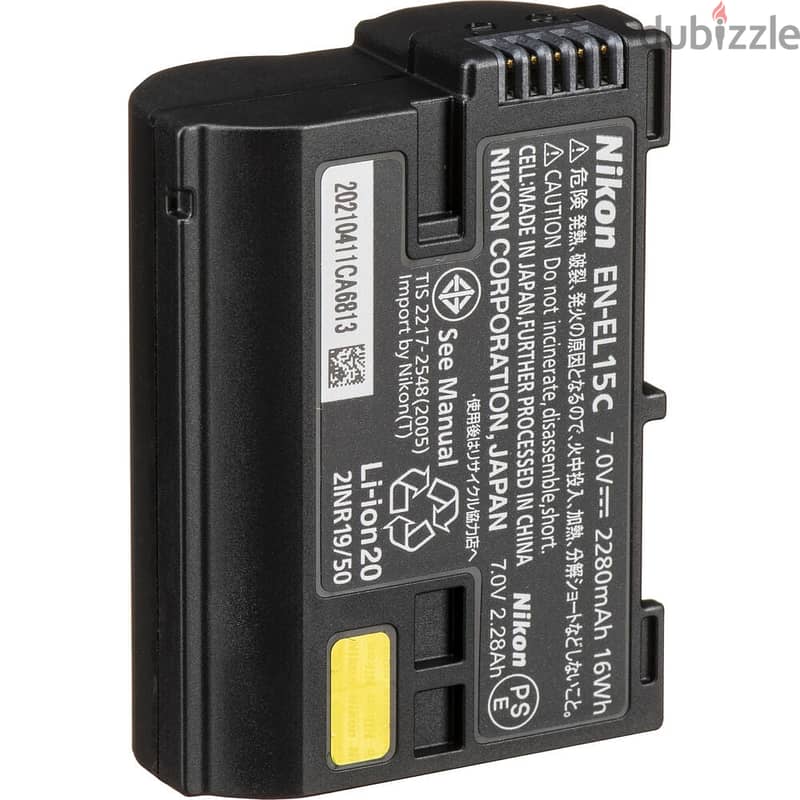 Nikon EN-EL15c Rechargeable Lithium-Ion Battery بطاريات لكاميرات نيكون 0