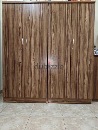 2 nos. of 2 door wardrobe