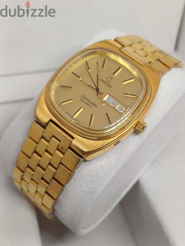 ساعة اوميغا سيماستر كوارتزomega seamaster qurtz 0