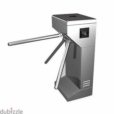 Tripod Turnstile Gate With Controller and QR Code Scanner