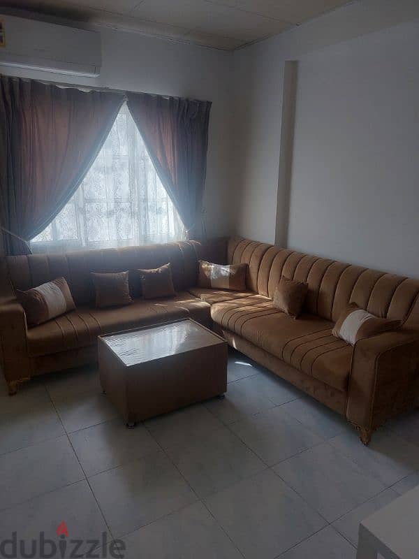 flat 1bhk furniture in elkhwair included all bills 0