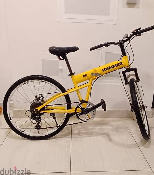 Hummer cycle in good condition,foldable, negotiable!!!! 2