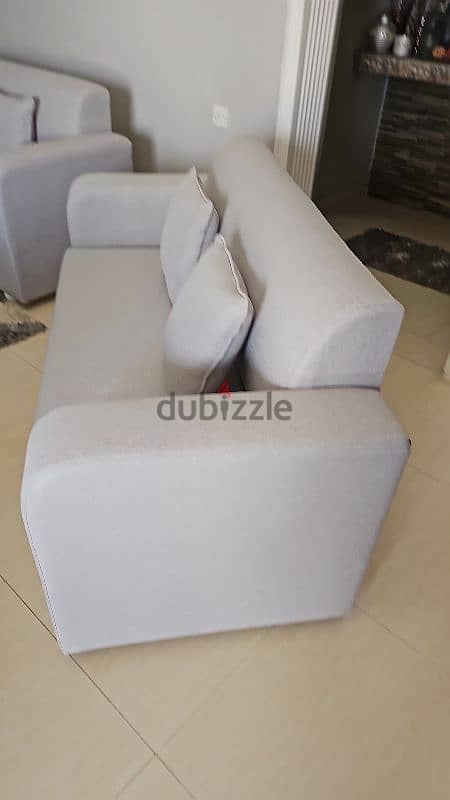 EXCELLENT HOME CENTER SOFA 2 SEATER 2PCS 2