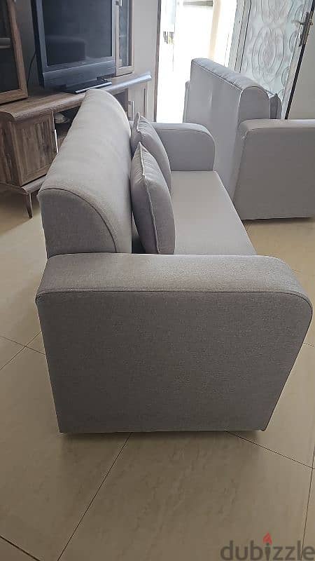 EXCELLENT HOME CENTER SOFA 2 SEATER 2PCS 3