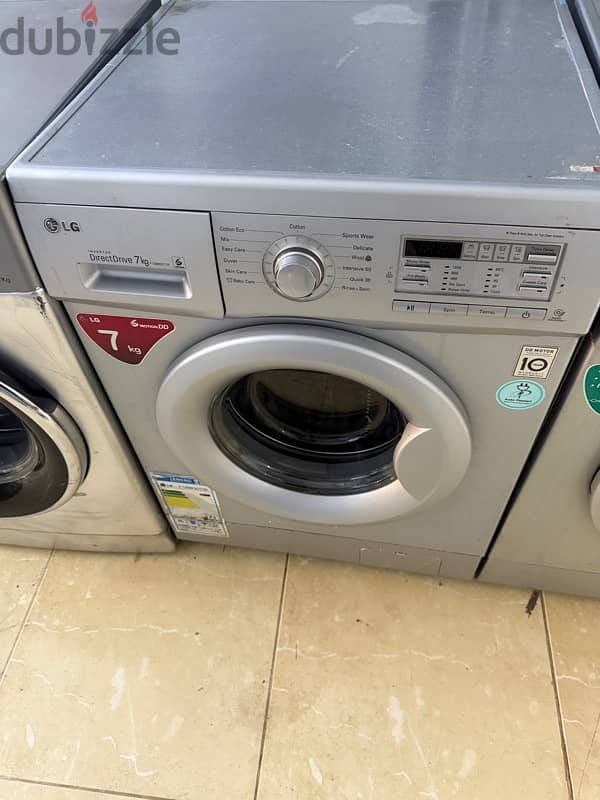 lg inverter 7 kg washing machine for sale in good condition 3