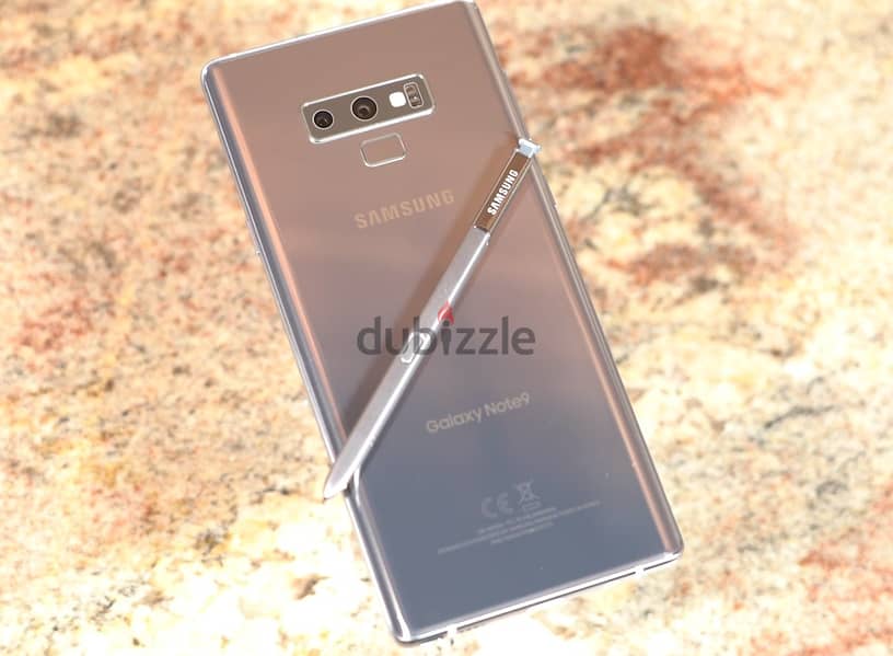 Samsung Note 9, Silver, 6GB RAM , 128 GB Storage, Super AMOLED Display 4