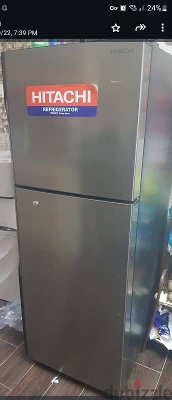 Hitachi fridge is for sale urgent in very excellent condition 1