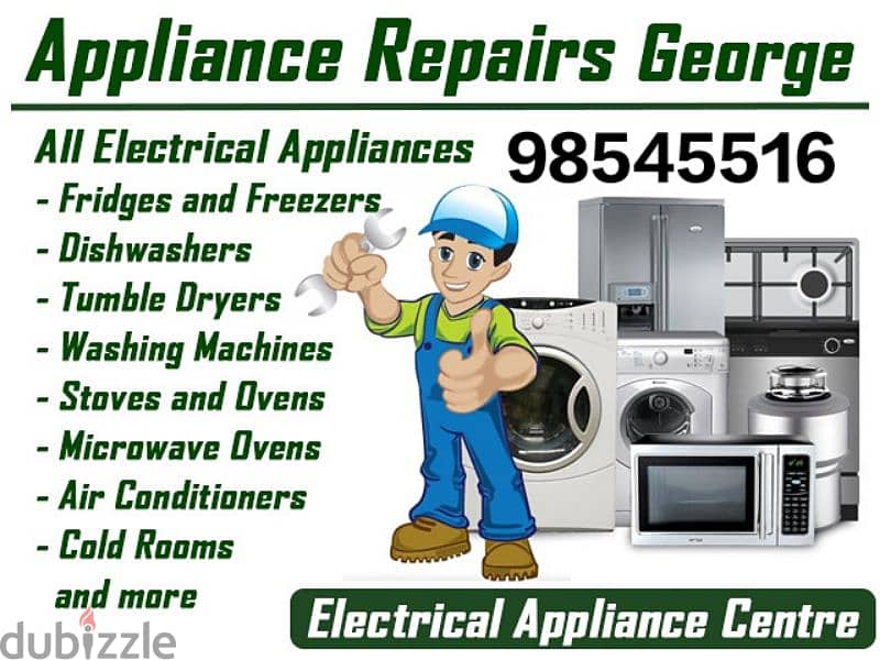 all types auto washing machine refrigerator Ac repair and service 0