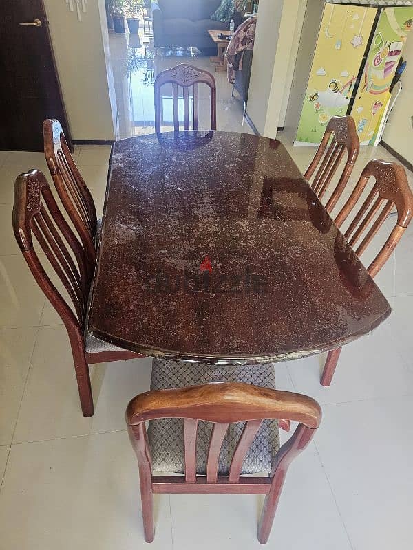 Wooden Dining table 6 seater 3